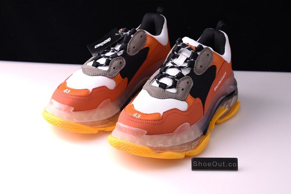 BLCG Triple S Clear Sole Orange White 541624 W09E1 1766