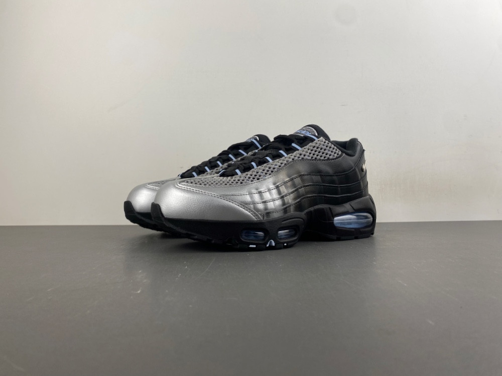 Palace x Nike Air Max 95 'Big Bubble - Metallic Silver' IQ7708-095