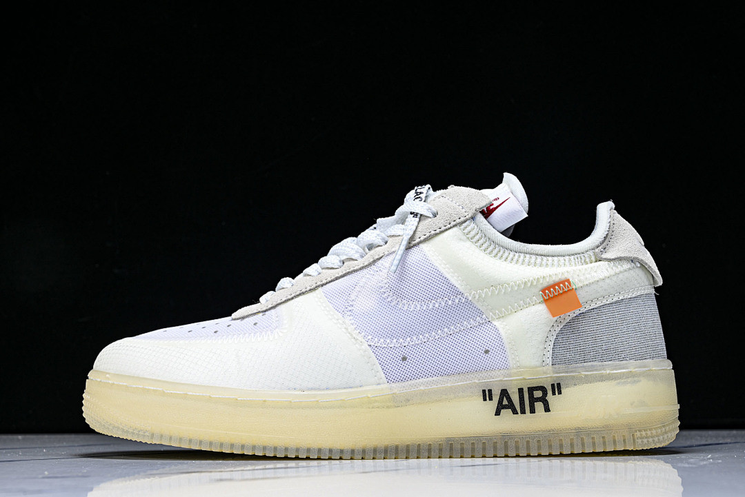 OFF White x Nike AIR FORCE 1 LOW "All White" AO4606-100