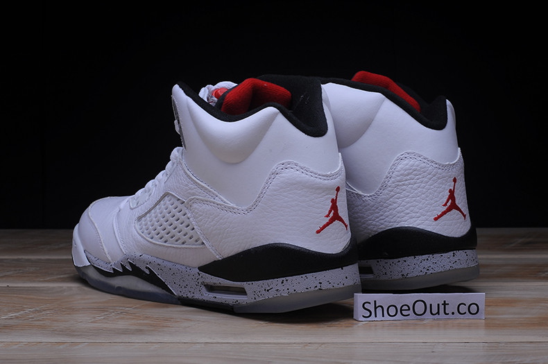 Air Jordan 5 Retro White Cement (GS) 440888-104