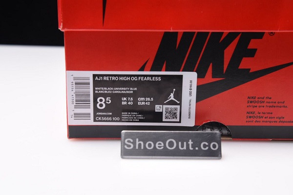 Air Jordan 1 Retro High OG “Fearless” CK5666-100