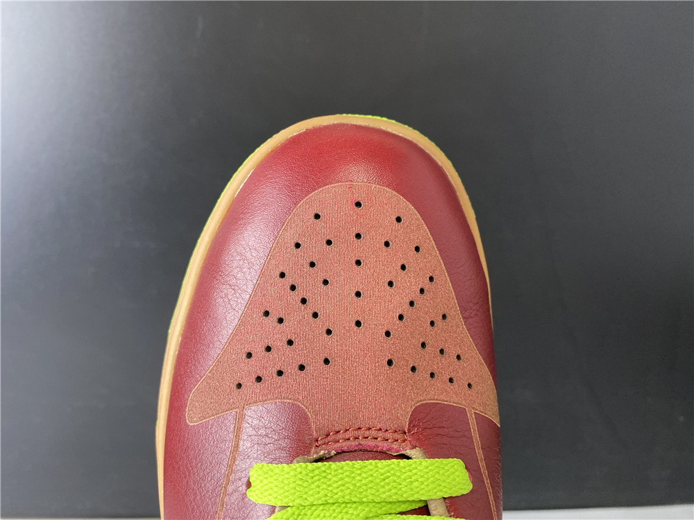 Nike Dunk Low 1-Piece Laser Varsity Red Chartreuse 311611-661