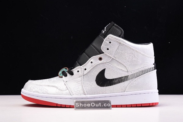 CLOT x Air Jordan 1 Mid “Fearless” CU2804-100