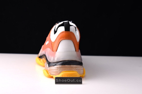 BLCG Triple S Clear Sole Orange White 541624 W09E1 1766