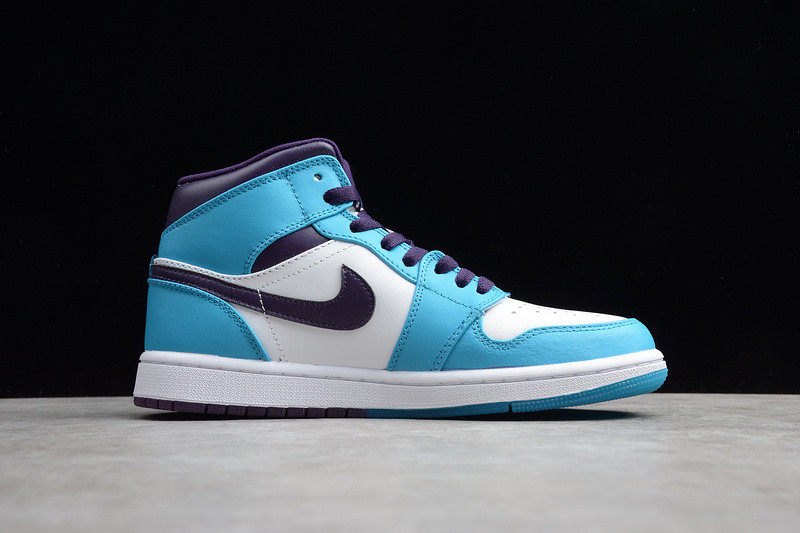 Air Jordan 1 Mid "Hornets " 554724-415