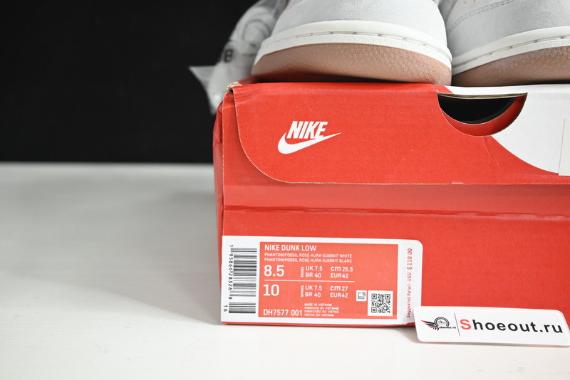 Nike Dunk Low “Fossil Rose” DH7577-001