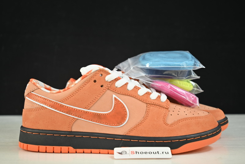 Concepts x Nike SB Dunk Low “Orange Lobster” FD8776-800