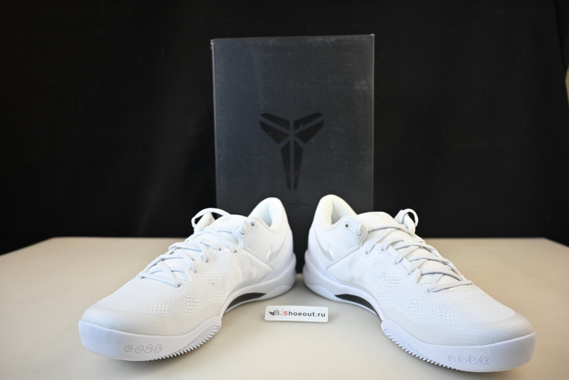 Nike Kobe 8 Protro Triple White  FJ9364-100