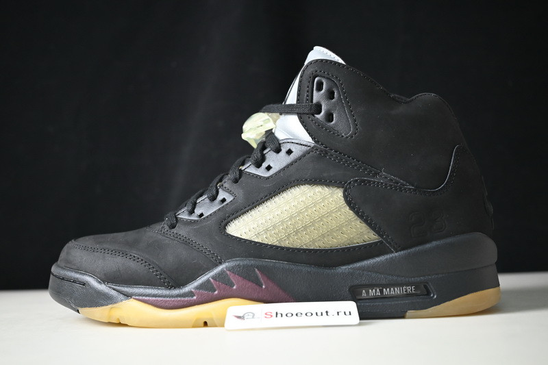 A Ma Maniére x Air Jordan 5 “Black” FD1330-001