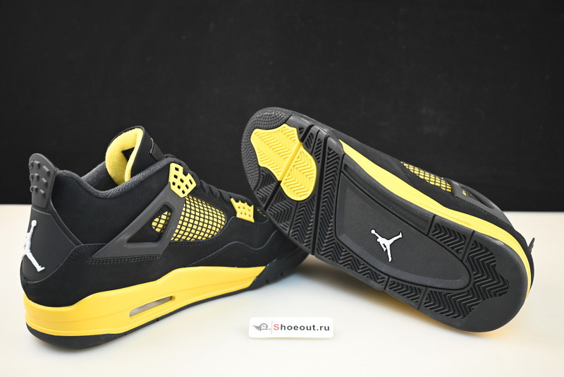 Air Jordan 4 Retro "Yellow Thunder"  DH6927-017