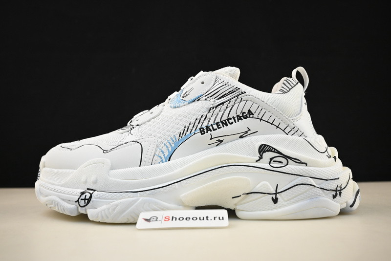 Ba*len*cia*ga triple s  536737 w3srb 9014