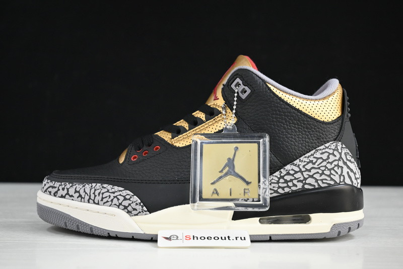 Air Jordan 3 WMNS “Black Gold” CK9246-067