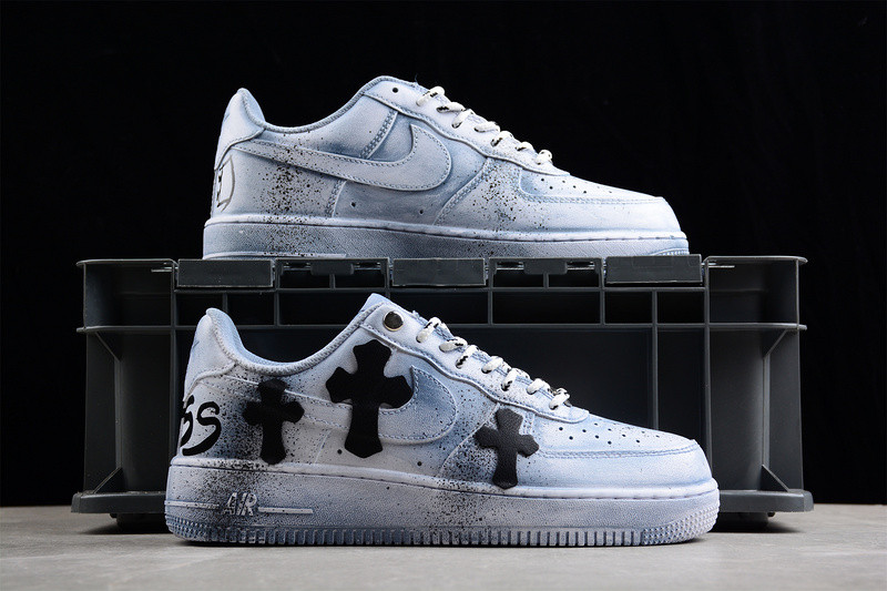 AIR FORCE 1 X CHROME HEARTS LOW
