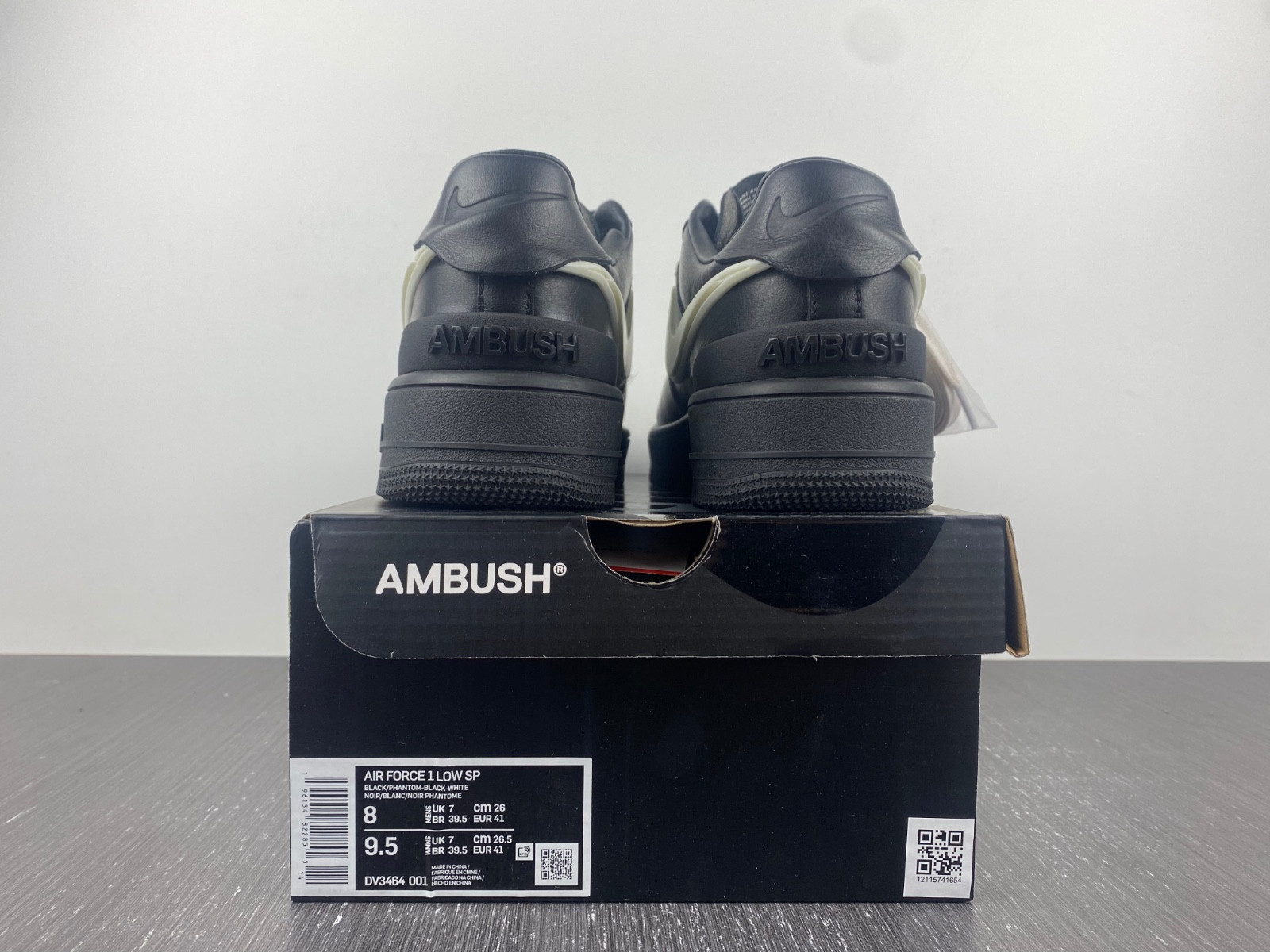 Nike Air Force 1 Low SP AMBUSH Black DV3464-001