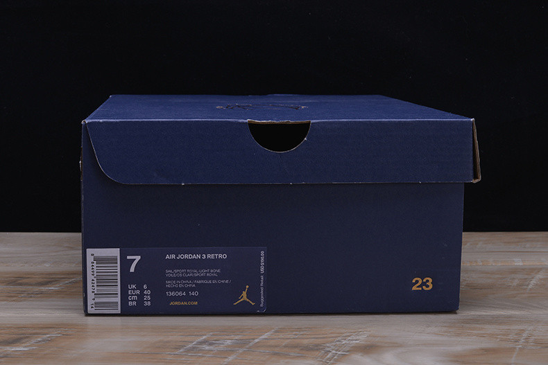 AIR JORDAN 3 RETRO "CHARITY GAME" sail red mens 136064-140