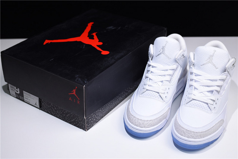 Air Jordan 3 Retro Triple White 136064-111