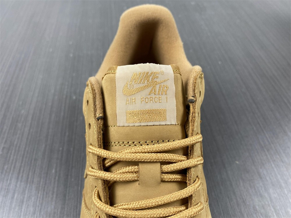 S*p reme x nike air force 1 low sp wheat dn1555-200