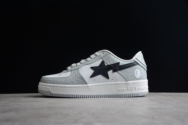 Bape Low grey