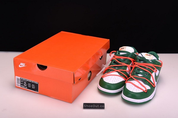 OF x Nike Dunk Low Pine Green CT0856-100