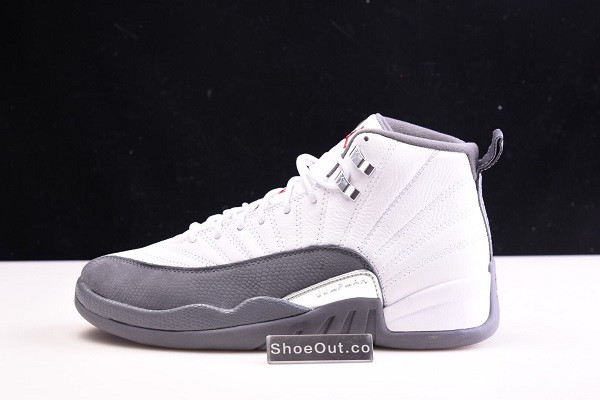 Air Jordan 12 Retro White Dark Grey 130690-160