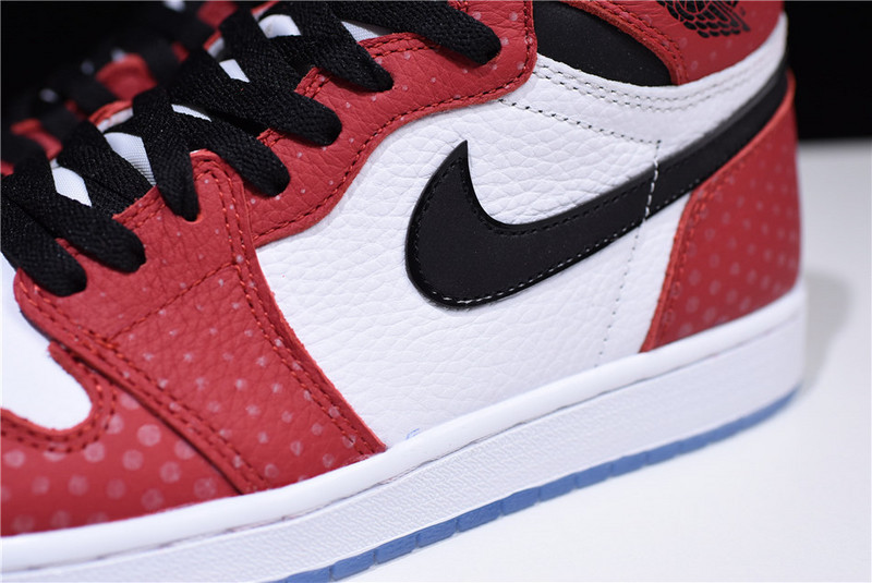 Air Jordan Retro 1 High Spider-man Origin Story 555088-602