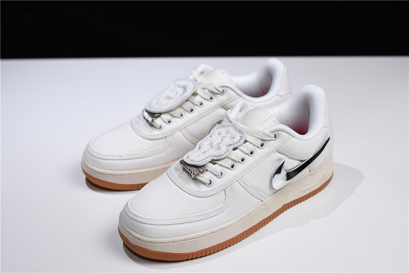 Travis Scott x Nike Air Force 1 Low “Sail” AQ4211-101