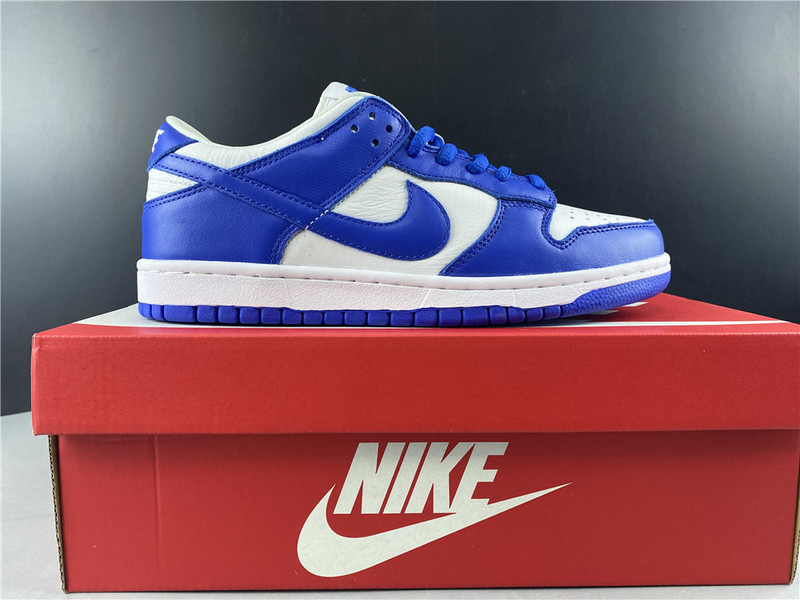 Nike Dunk Low SP Kentucky Blue White CU1726-100