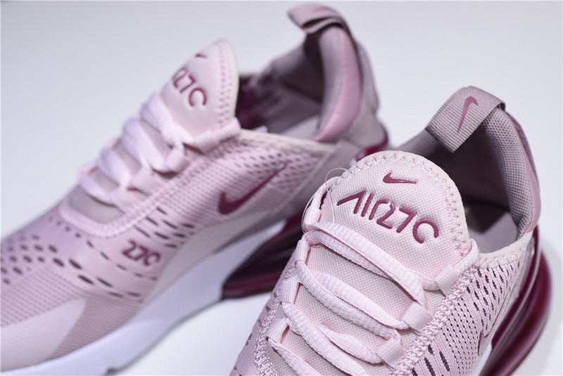 Nike Air Max 270 Barely Rose Pink White Women AH6789-601