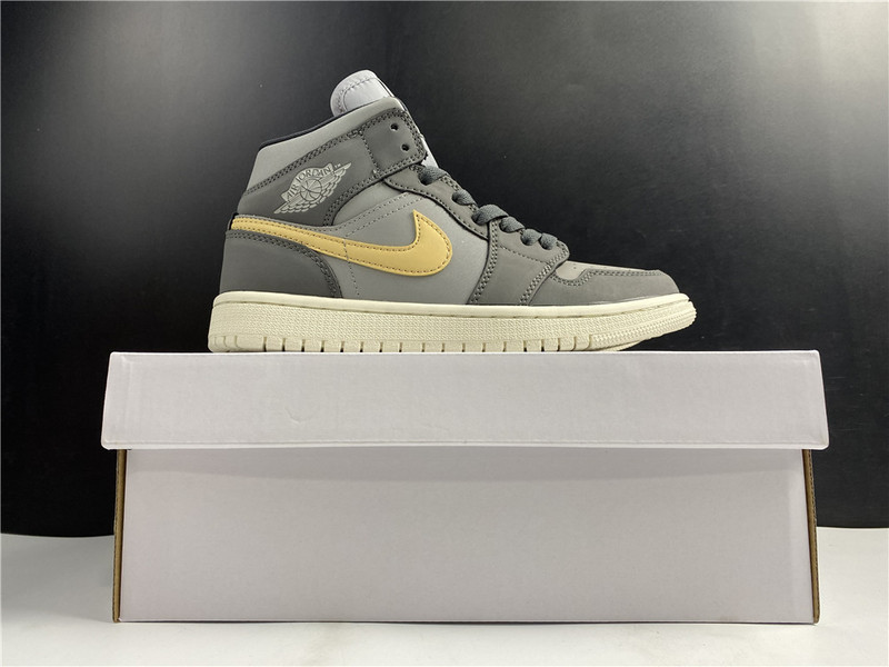 Air Jordan 1 Mid Grey Onyx (W) BQ6472-020