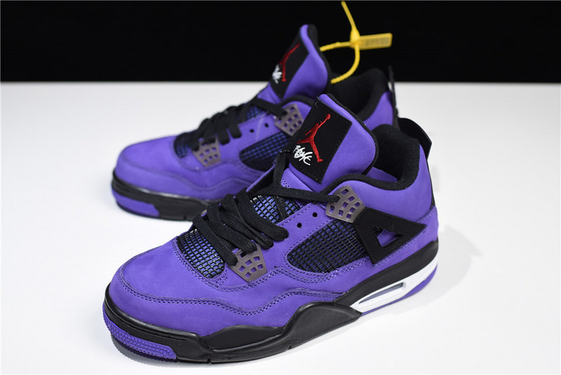 Travis Scott x Jordan 4 Retro Purple 308497-510