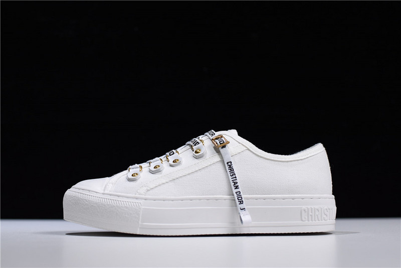 dr walk''n''D*or low top white canvas (w) kck177cva_s06w