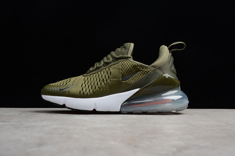 NIKE mens AIR MAX 270 “MEDIUM OLIVE”  AH8050-201