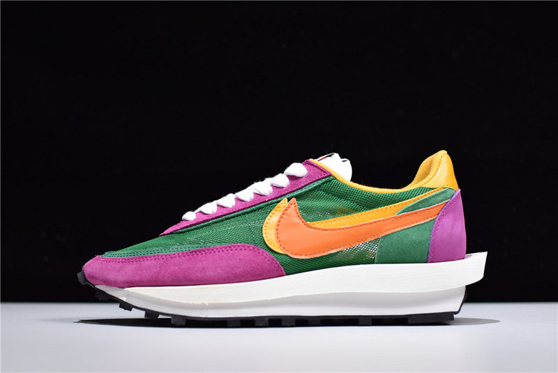 Sacai x Nike LDV Waffle ''Pink Green'' BV0073-301