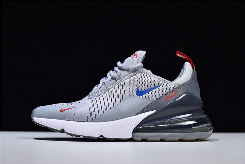 Nike Air Max 270 Wolf Grey/Game Royal-Cool Grey-University Red CD7338-001