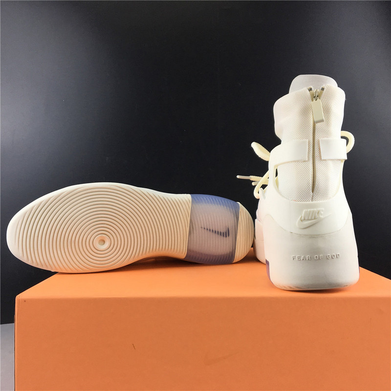 Nike Air Fear Of God 1 Sail Black AR4237-100