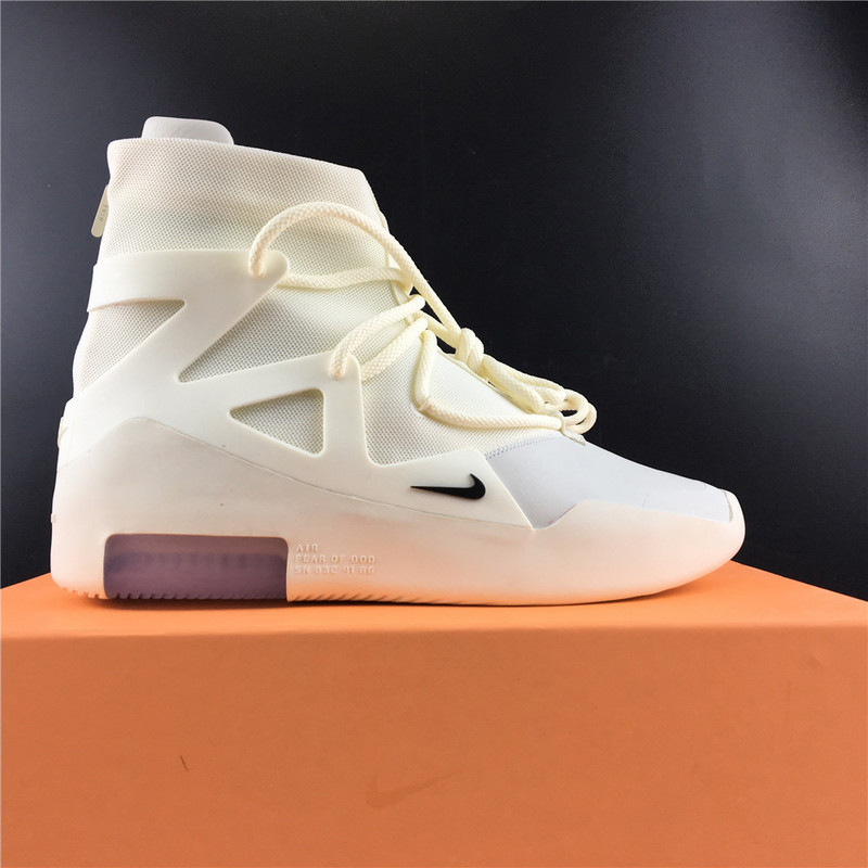 Nike Air Fear Of God 1 Sail Black AR4237-100