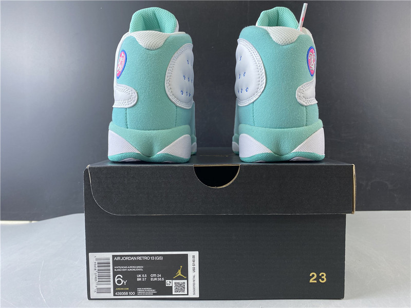 Air Jordan 13 GS “Aurora Green” 439358-100