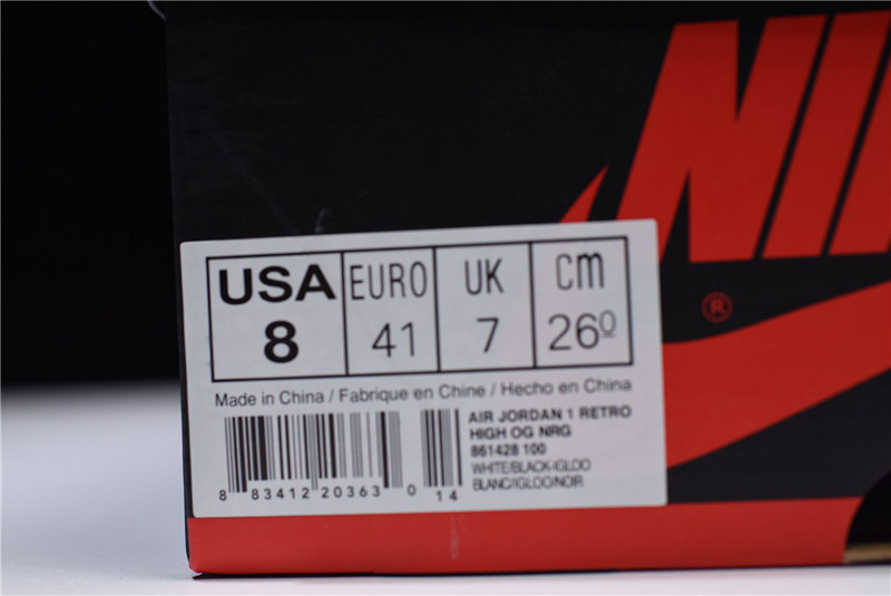 Air Jordan 1 High OG “Igloo” 861428-100