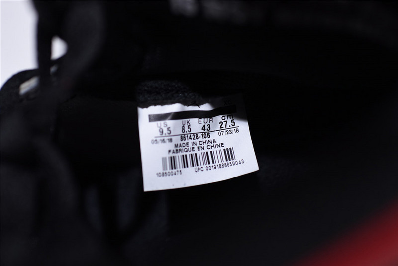 Air Jordan 1 Retro High OG NRG “Not For Resale” Varsity Red 861428-106