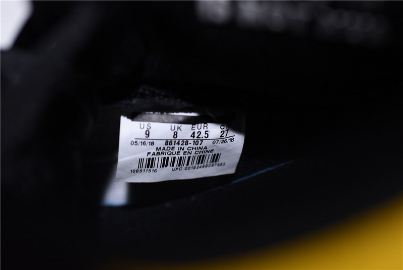 Air Jordan 1 Retro High OG NRG “Not For Resale” Varsity Maize 862428-107