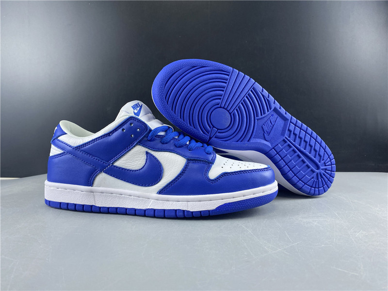 Nike Dunk Low SP Kentucky Blue White CU1726-100