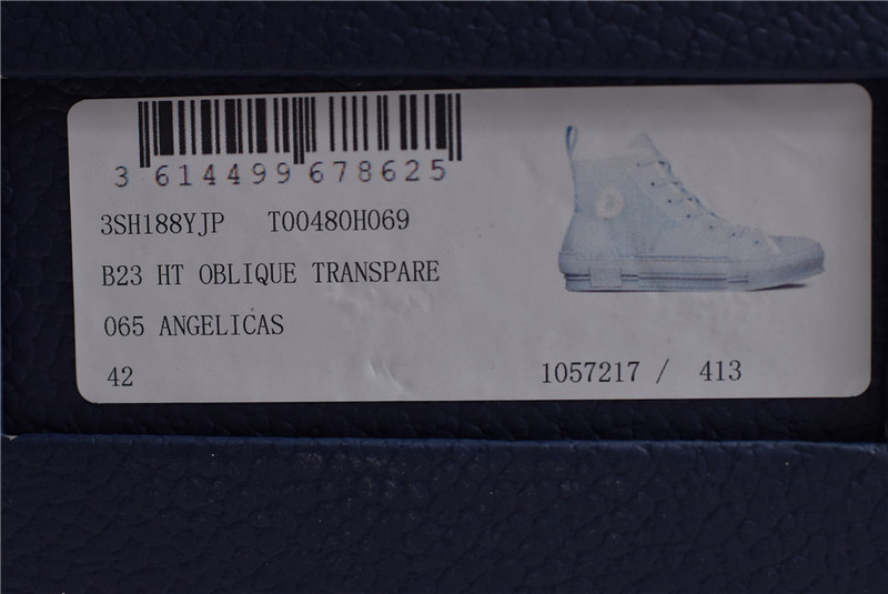 DR B23 High Top Daniel Arsham Light Blue 3SH118YUP_H561