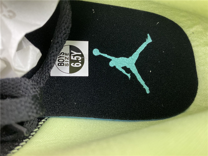 Air Jordan 1 Low Black Aurora Green Laser Orange CK3022-013