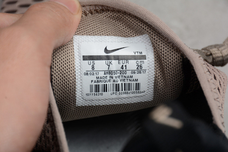 NIKE mens Air Max 270 “Sepia Stone” Black/ Summit White  AH8050-200