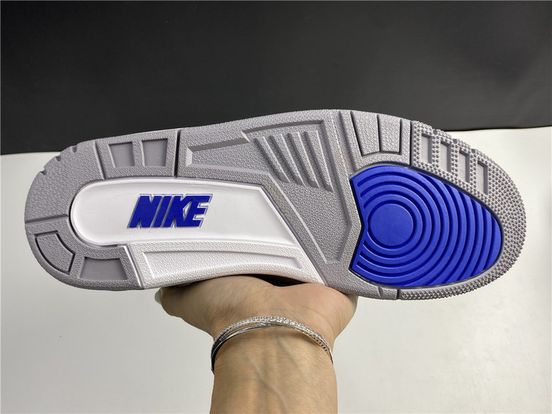 Air Jordan 3 Retro White Blue Shoes CT8532-040