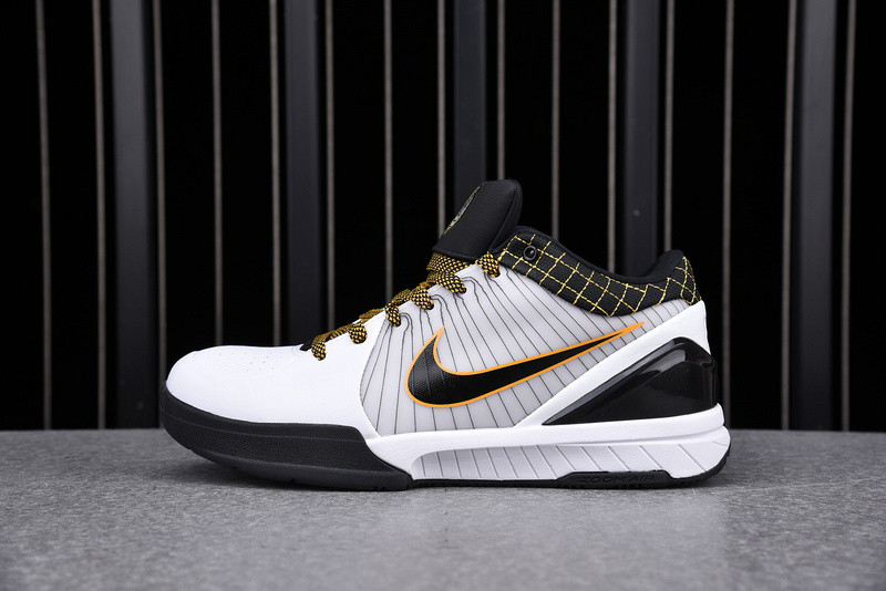 Nike Kobe 4 Protro White Black Del Sol AV6339-101