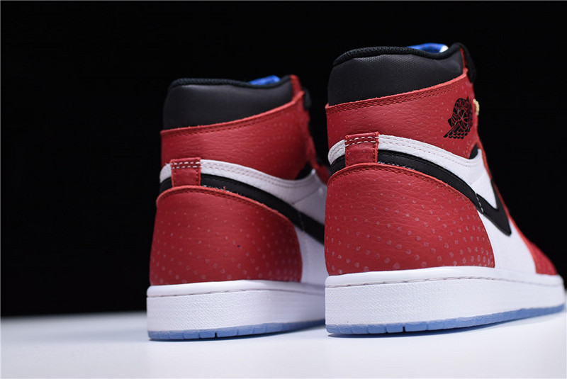 Air Jordan Retro 1 High Spider-man Origin Story 555088-602