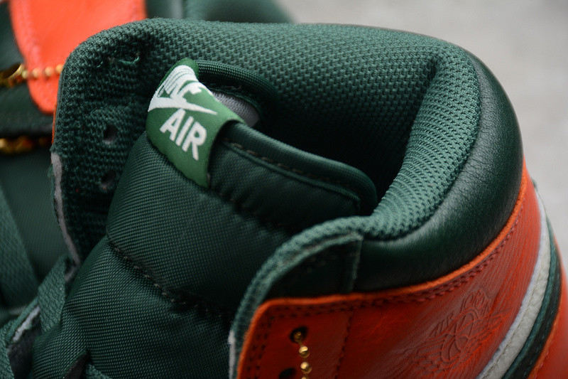 SoleFly x Air Jordan 1 Retro High OG Sail/Fir-Team Orange AV3905-138