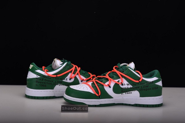 OF x Nike Dunk Low Pine Green CT0856-100