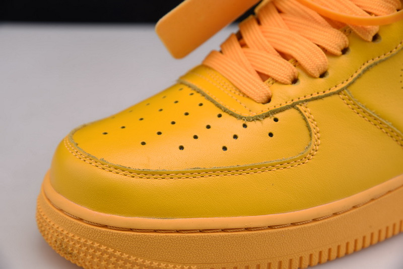 Nike Air Force 1 Low OFF White University Gold Metallic Silver DD1876-700